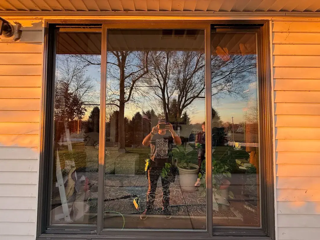 frames work, project example in Bellevue, NE