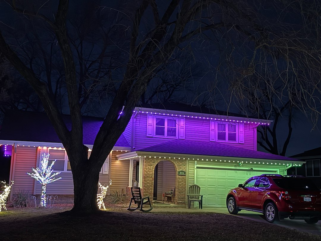 Permanent Roofline Lighting Installation in Papillion, NE — Another Thrilled Homeowner! Thumbnail